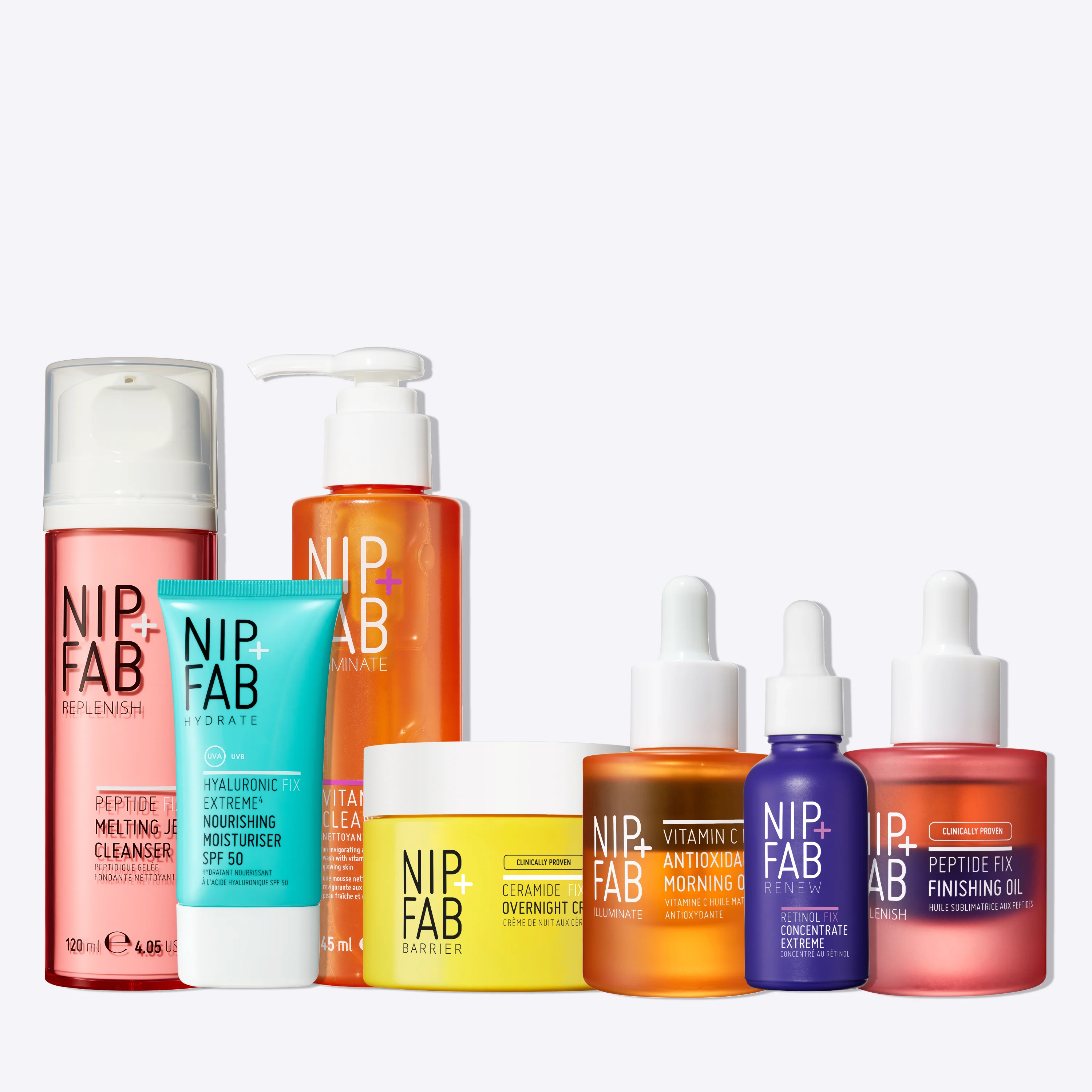 Fine Lines & Wrinkles Complete AM & PM Routine Kit