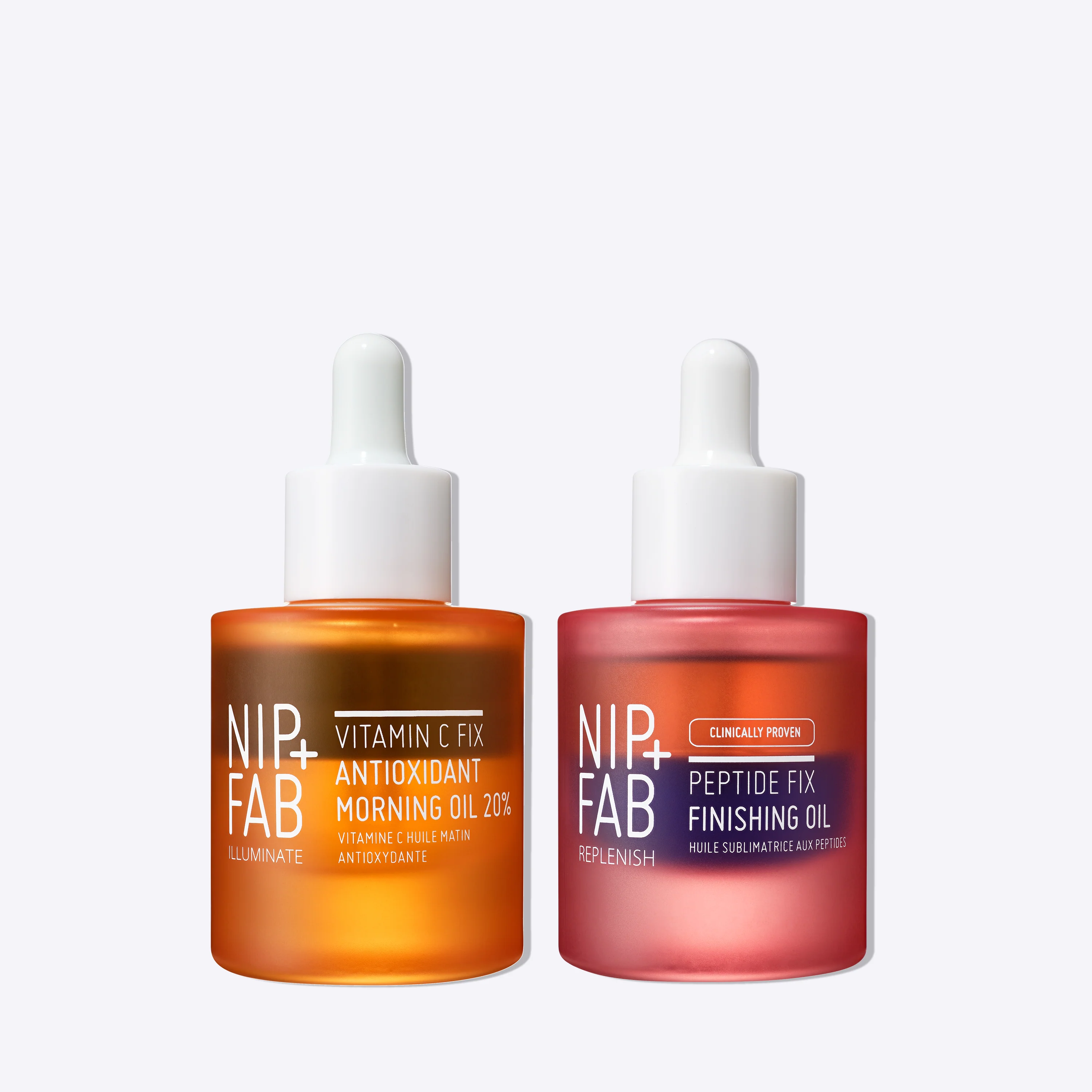Glow Restore Oil Duo - Peptides & Vitamin C